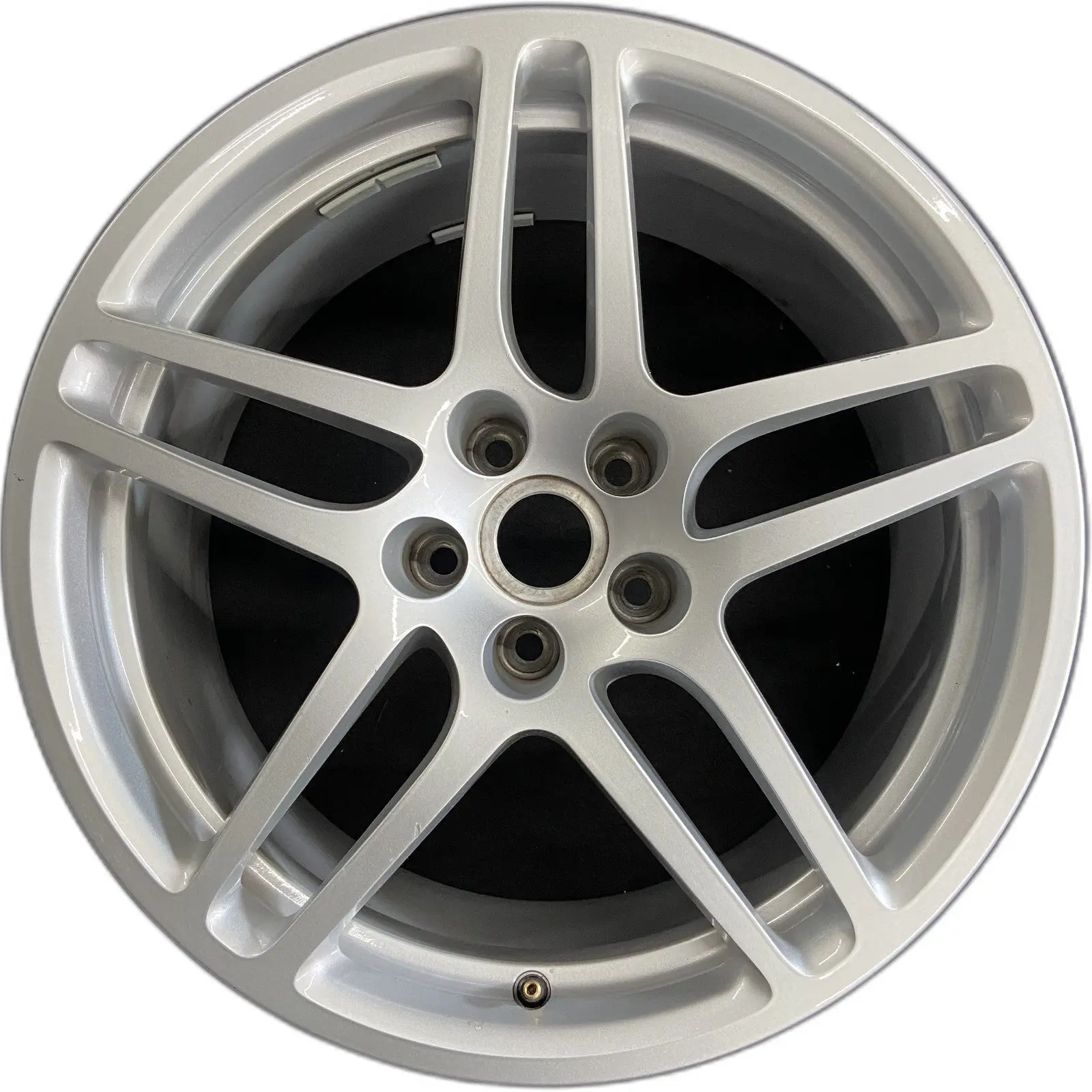 REAR Porsche MACAN OEM 18x9 Inch 2015-2021 95B601025AL8Z8 95B601025AS8Z8 5 double spoke Factory Original Rim ALLOY