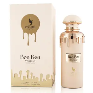 Volare | Prive | Bon Bon | Vanilla | Eau De Parfum | 100 ML | Unisex Fragrance | Vanilla - Fresh & Fruity Notes