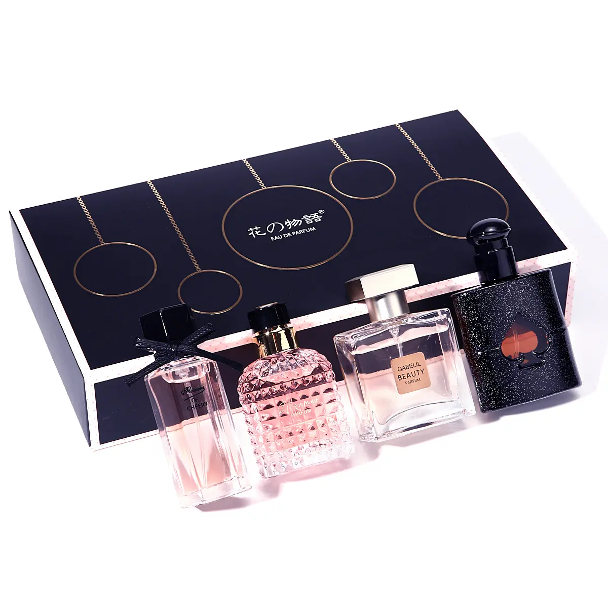 Women's Perfume Set: 4 floral and fruity fragrances in agift box, 105ml total (3.50z). Perfect for gifting or personaluse, elegant and timeless scents for any occasions