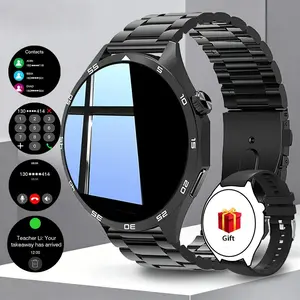 Smart Watch Tft HD Screen Bluetooth-compatible Calls Music Control Step Counter Fitness Tracker Unisex Modern Style Multifunctional Smart Watch Gift for Family Friends Parents