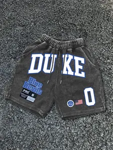 Men's Casual Street Style Graphic Print Shorts, Comfortable Sport Letter Design, Summer Essential for Various Occasions, Fashion Trendy Washed Look, Athleisure Casual Shorts, Streetwear Sports Shorts