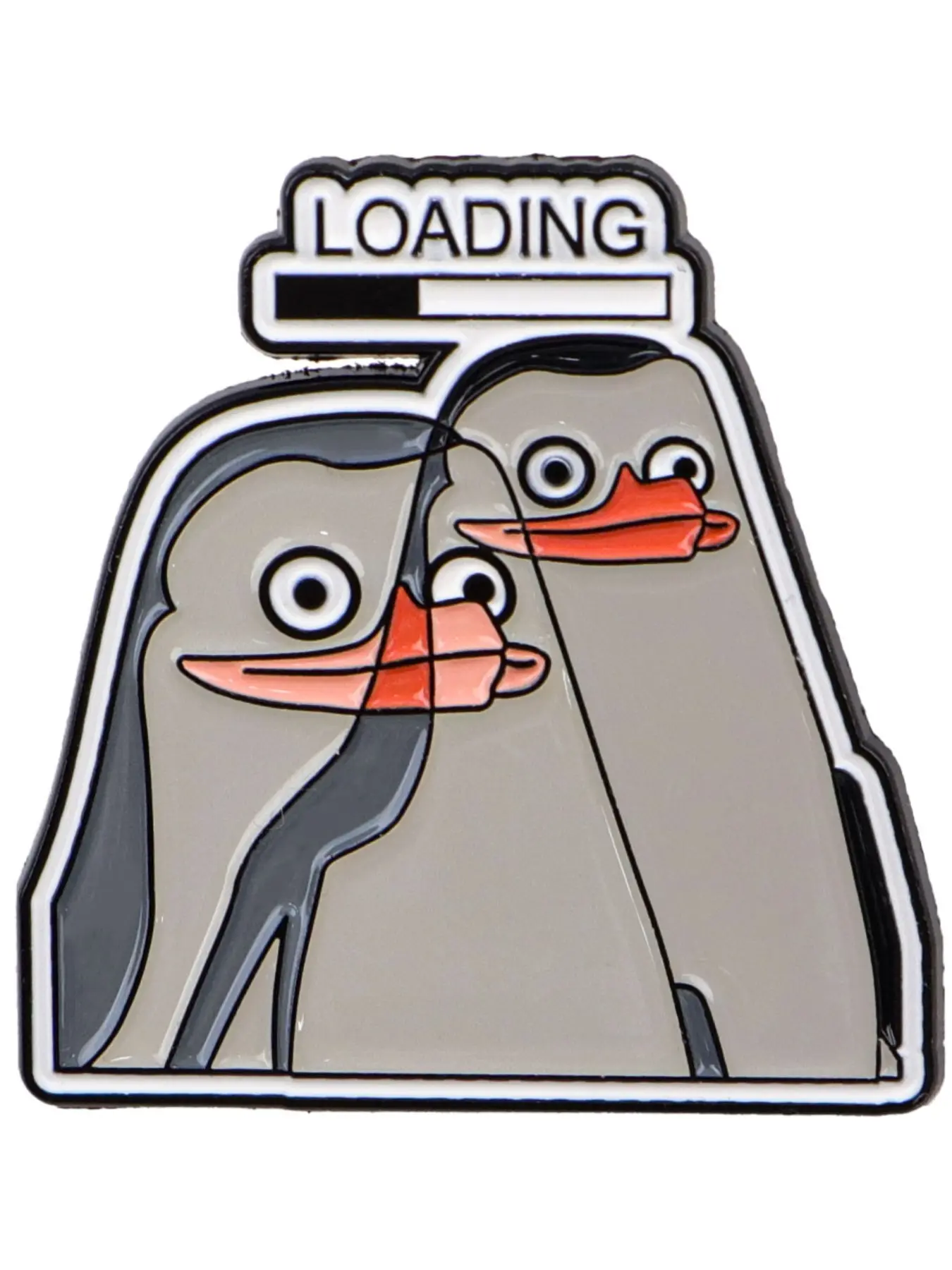 Loading Fun Adorable Penguin Brooch Pin, Cute Collectible Cartoon Animal Badge, Perfect Accessory for Clothing Decoration, All Season Wearable Jewelry