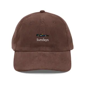 Mercedes Sundays Corduroy Cap