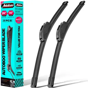 26"+16" Front Windshield Wiper Blades Replacement for 2009-2018 Toyota Corolla/2013-2024 Toyota RAV4 OEM Quality Premium All-Season Automotive