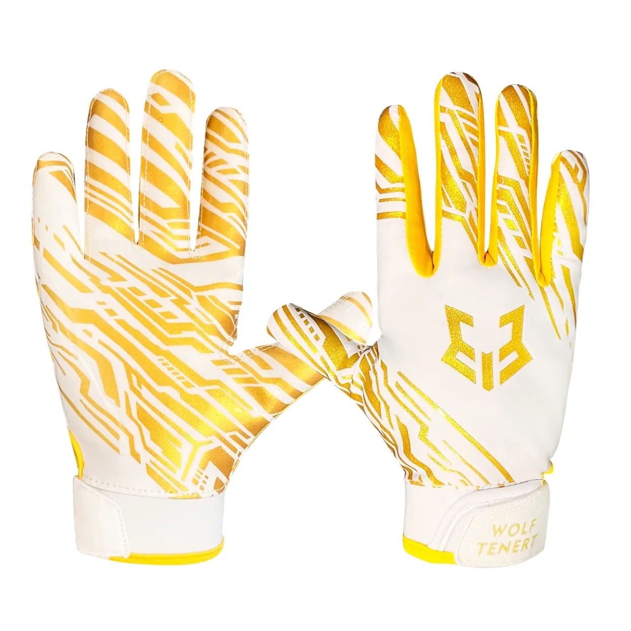 1 Pair American Football Gloves, Football Accessories, Football Equipment, Sticky Grip Breathable Design, for Men Women Rugby & Training & Competition Match Outdoor Game