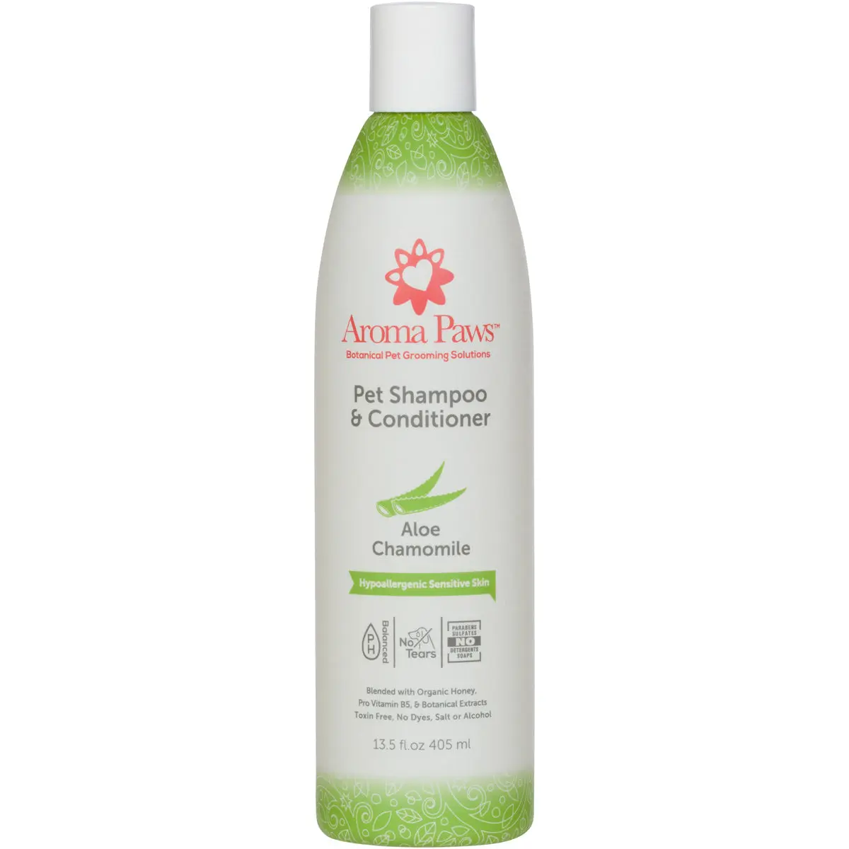Aroma Paws Hypoallergenic & Fragrance Free Shampoo & Conditioner 13.5oz