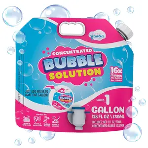 Bubble Solution Refill with Dispenser (Makes 128oz/ 1 Gallon)