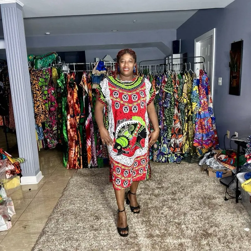 Vibrant African Print Dresses for Women Colorful Ethnic Patterns  Comfortable Fit Perfect for Casual Special Occasions Womenswear Summer -  TikTok Shop