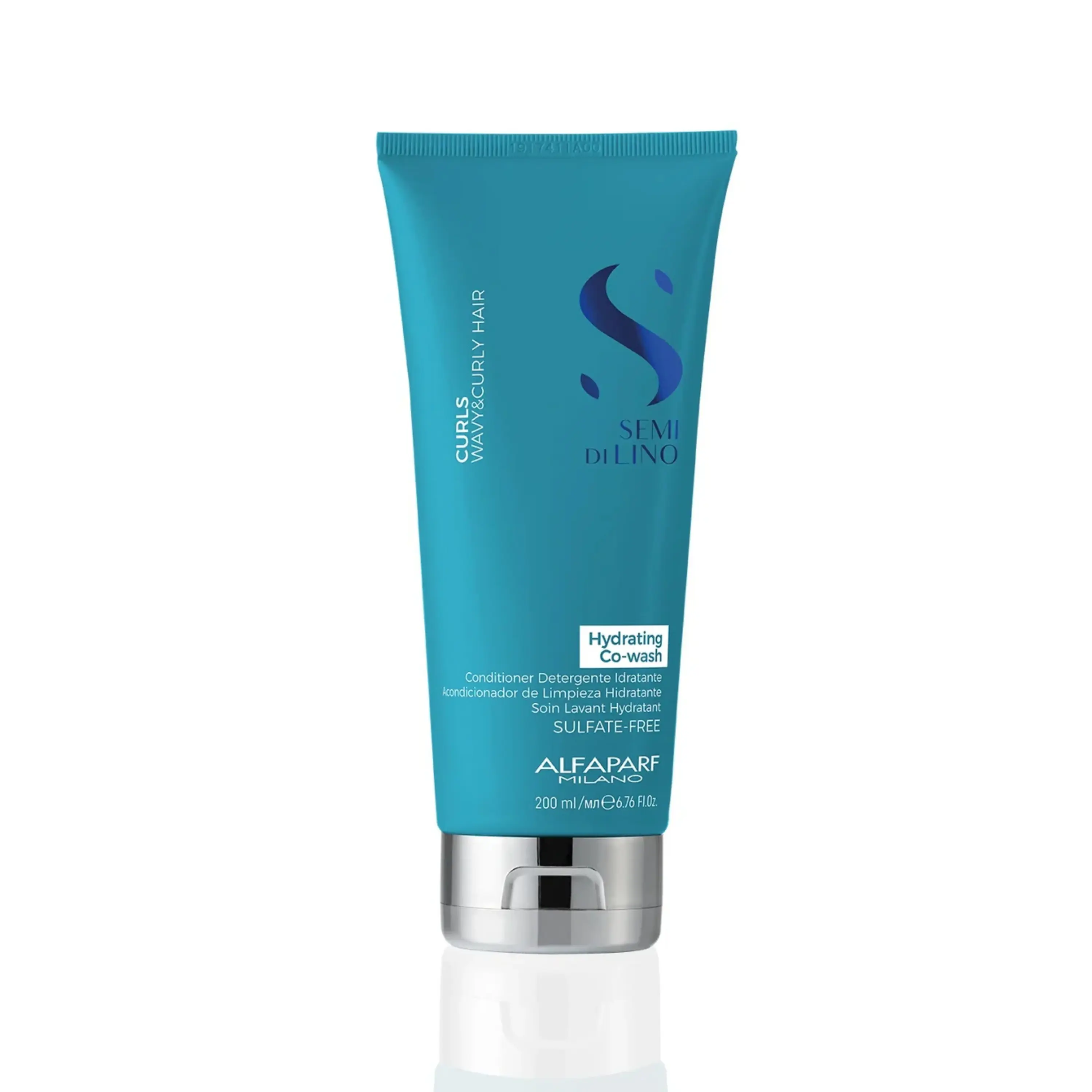 Alfaparf Curls Hydrating Co-Wash Cleanser - Gentle, Sulfate-Free Liquid Haircare for Curly Hair with Cleansing, Hydrating Benefits, Hydrate