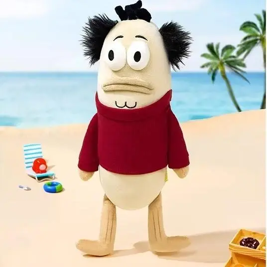 “So Suddenly Bald?!” Bystander Fish Plush