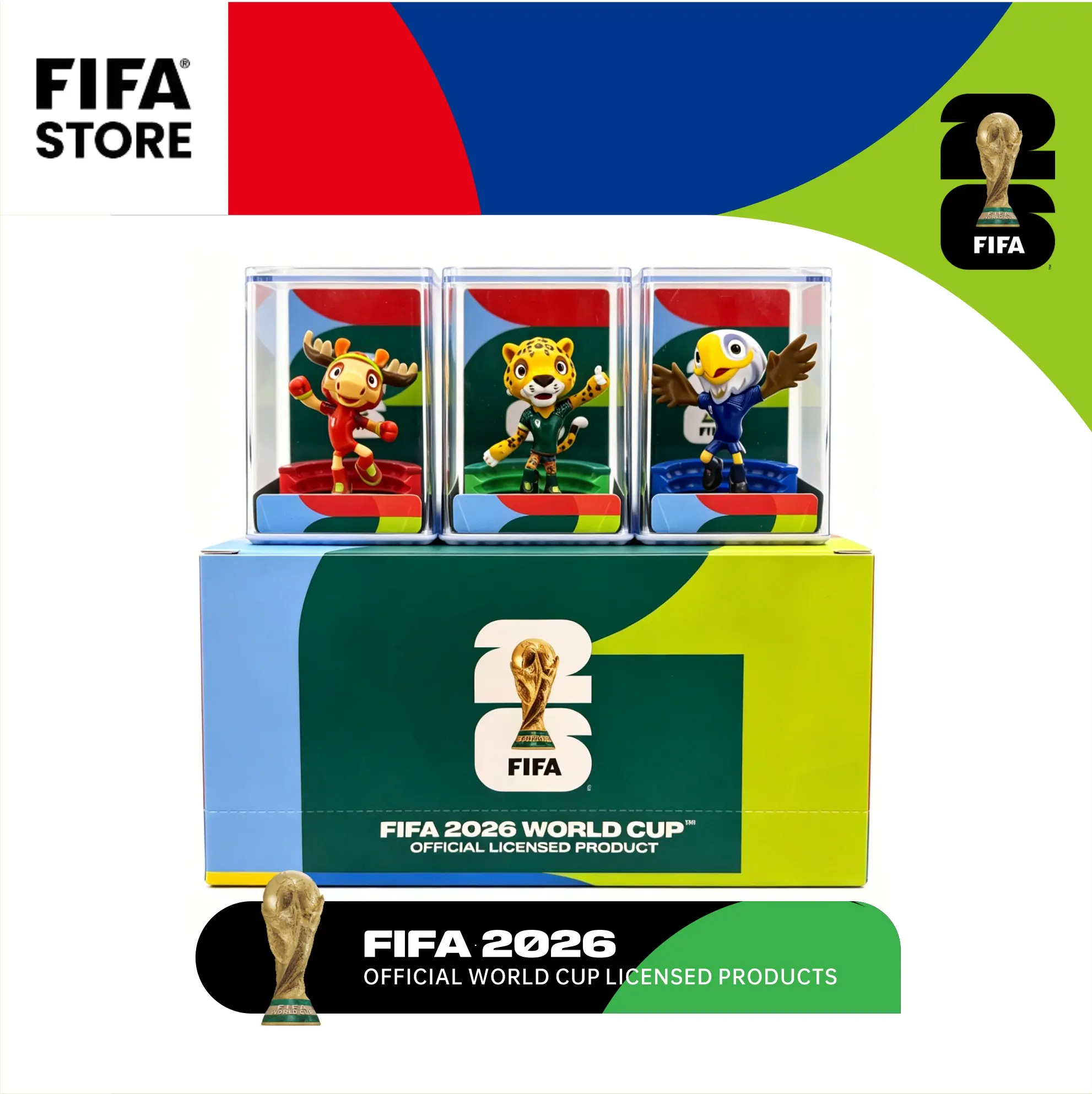 FIFA 2026 Official Licensed Classic Action Figures Collectible Box Set - Authentic Fan Memorabilia, Ideal for Collecting & Display, Summer Gift Toy