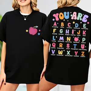 You Are Teacher T-shirt, Front And Back Teacher Tee, Teacher School Gift,Back To School Teacher Tee