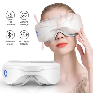 Eye Massager with Heat, Heated Eye Mask with Bluetooth Music, Face Massager, Mask for Migraine & Headache Relief, Improved Sleep, Birthday Gifts for Mom/Dad/Women/Men