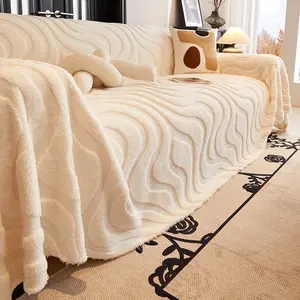 Multifunctional Sofa Blanket, Pet-Friendly Washable Cover, Simple Style, Soft Sofa Protector, Suitable for Living Room & Bedroom Decor, Easy Clean, Sofa Couch Covers, Bella Brand