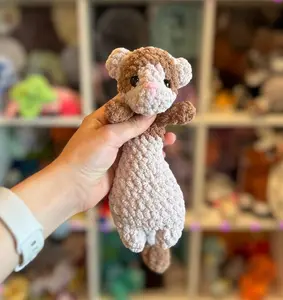 Crochet Ferret Creature Handmade Lover Birthday Gift