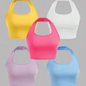 Crop Tops - Women's Casual Summer Tops in Multiple Colors