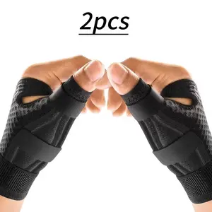 Thumb Wrist Stabilizer Brace with Adjustable Support, Breathable Wrist Protector for Arthritis Carpal Tunnel Fracture Post-Surgery, Thumb Alignment Injury Prevention for Sports & Daily Wear