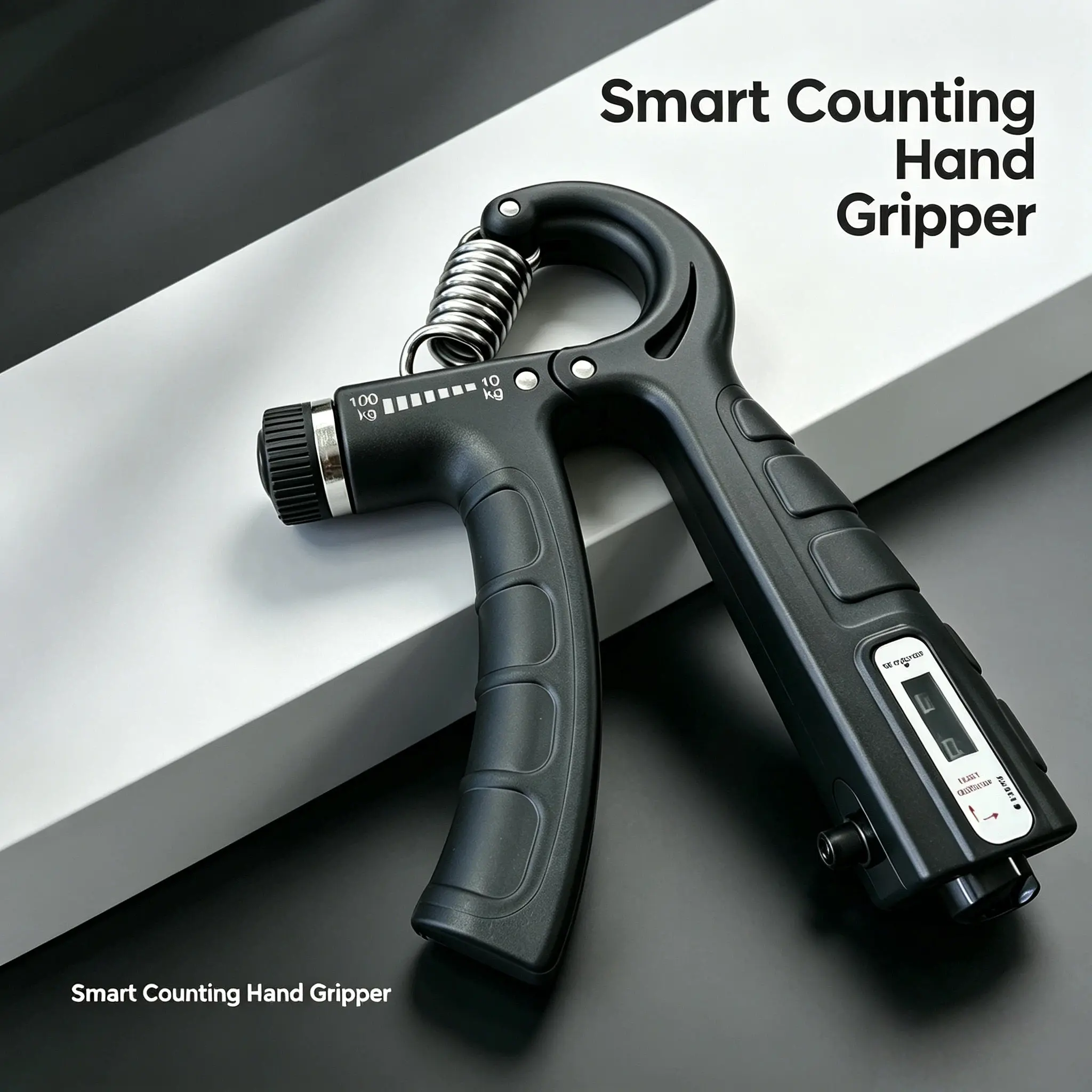 Unisex Hand Grip Strengthener 1 Pack - Adjustable 22-220lbs Resistance Forearm Trainer, Adaptive Grip Tool for Athlete Use, Workout & Home Workout Gear