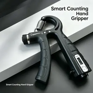 Hand Grip Strengthener 1 Pack, Adjustable Resistance 22-220 lbs Forearm Trainer, Hand Grip Exerciser for Muscle Training & Daily Workout for Athletes