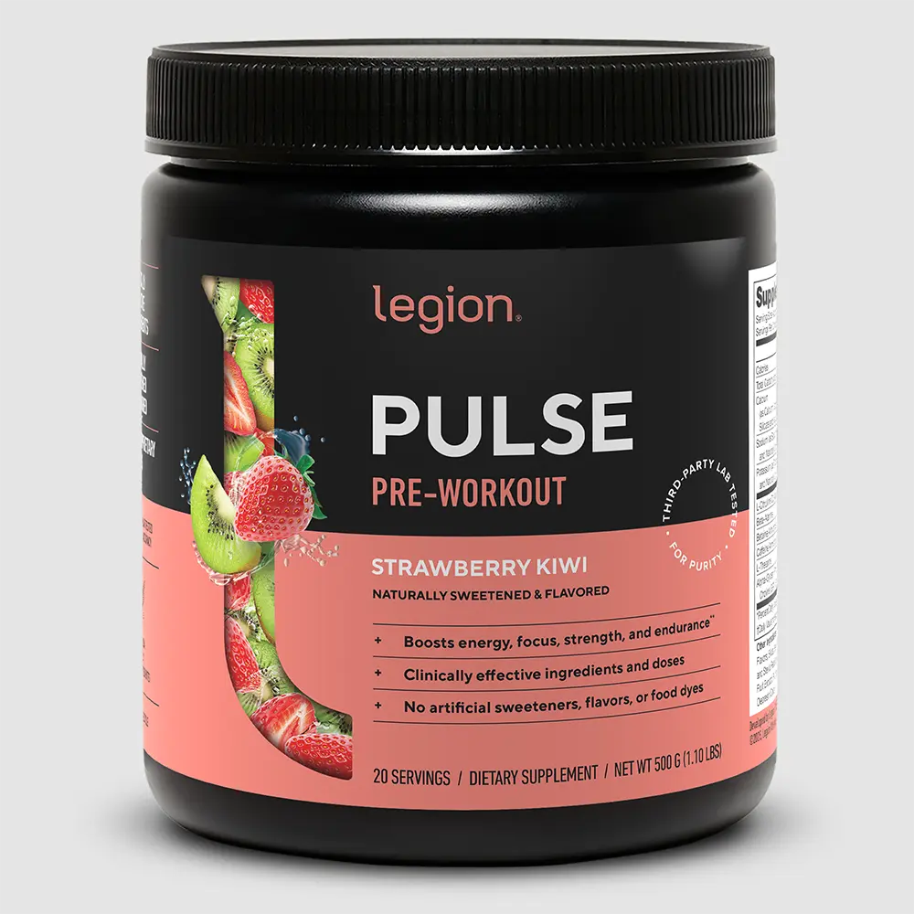 Legion Pulse Natural Pre-Workout Supplement Caffeine-Free - 20 Servings Fitness Dietary Legion Pulse Natural Pre-Workout Supplement Caffeine-Free - 20 Servings Fitness Dietary