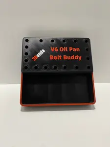 3Donda V6 Oil Pan Bolt Buddy - Fully Magnetic Tray & Bolt Holder Combo for Honda & Acura J35 V6 Oil Pan - 9 Total Magnets - 3D Printed Tough PLA