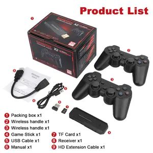 [Hot sale] New Upgraded Retro Game Console with 20,000+ Games,Arcade Retro Arcade,4K HDMIOutput, Wireless Joystick&Game Emulator, Childhood Classic Game