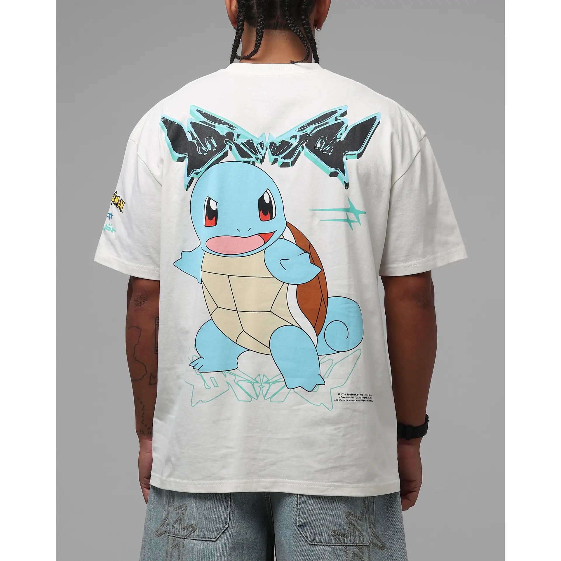 Pokémon By Loiter Squirtle Heavyweight T-Shirt Off White