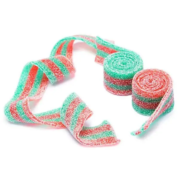 Sour Power Belts Candy - Strawberry-Apple: 20LB Case Sour Power Belts Candy - Strawberry-Apple: 20LB Case
