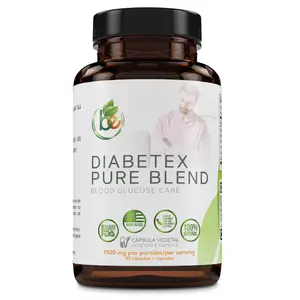 DiabetexPure Blend Botanical Complex - Metabolic Support with Wereke, Nopal, Gymnema Sylvestre 4:1, Aloe Vera (Sábila), Bitter Melon, Neem, Cassia Cinnamon & Chromium Picolinate - 1500mg, 90 Veggie Capsules - Authentic by BEXPERTSUSA