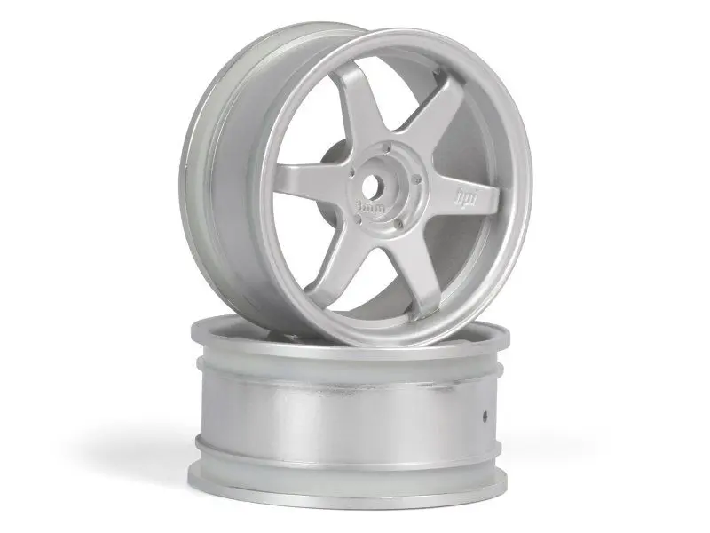 HPI Racing HPI160752 TE37 26 mm Wheel, Matte Chrome - 3 mm Offset