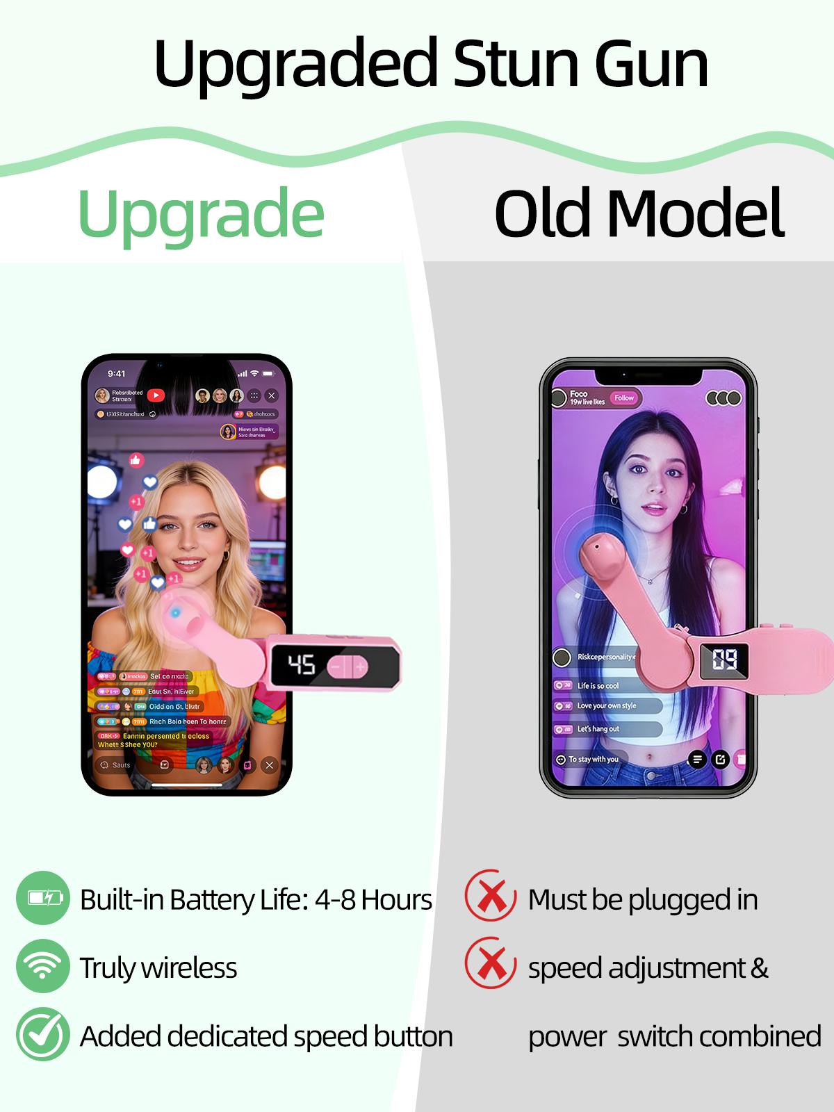 Auto Clicker for Smart Phone, Phone Screen Device Speed Clicker for iPhone iPad Apps, Fast Click Simulation Finger Continuous Click for Tiktok, Live Broadcasts Likes, Lightning Deal, Reward Task, Plug and Play