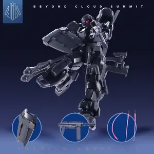 Authentic Sci-Fi Mecha Assembly Model Kit, Moveable Mechanical Design, Includes Replacement Hands, Shield Armor & Effect Parts, Collectible Gift, Crafts