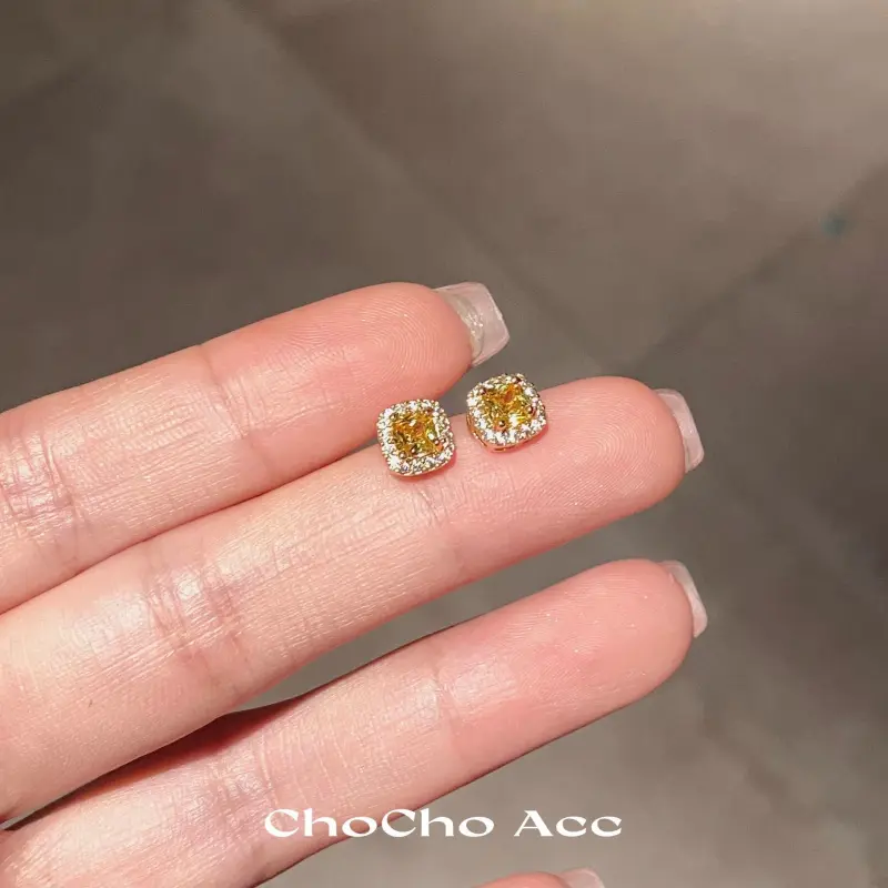 [925 Silver Needle] Yellow