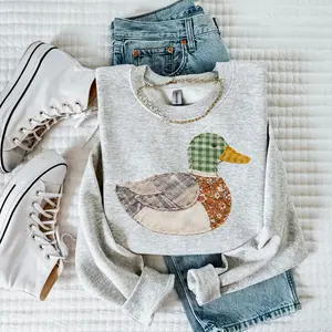 Patchwork Duck Sweatshirt Patchwork Duck Sweatshirt