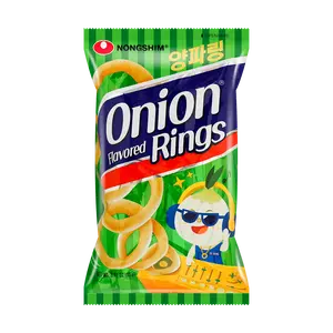 NONGSHIM Onion Rings 90g - Liu Hyun-Woo's Favorite Korean Snack - Random Packaging