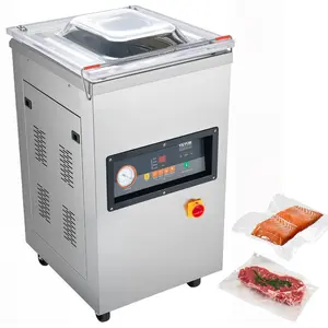 VEVOR Chamber Vacuum Sealer, 320W Sealing Power, Vacuum Packing Machine for Wet Foods, Meats, Marinades and More, Compact Size with 12.6 in Sealing Length, Applied in Home Kitchen and Commercial UseVEVOR Super Brand Day