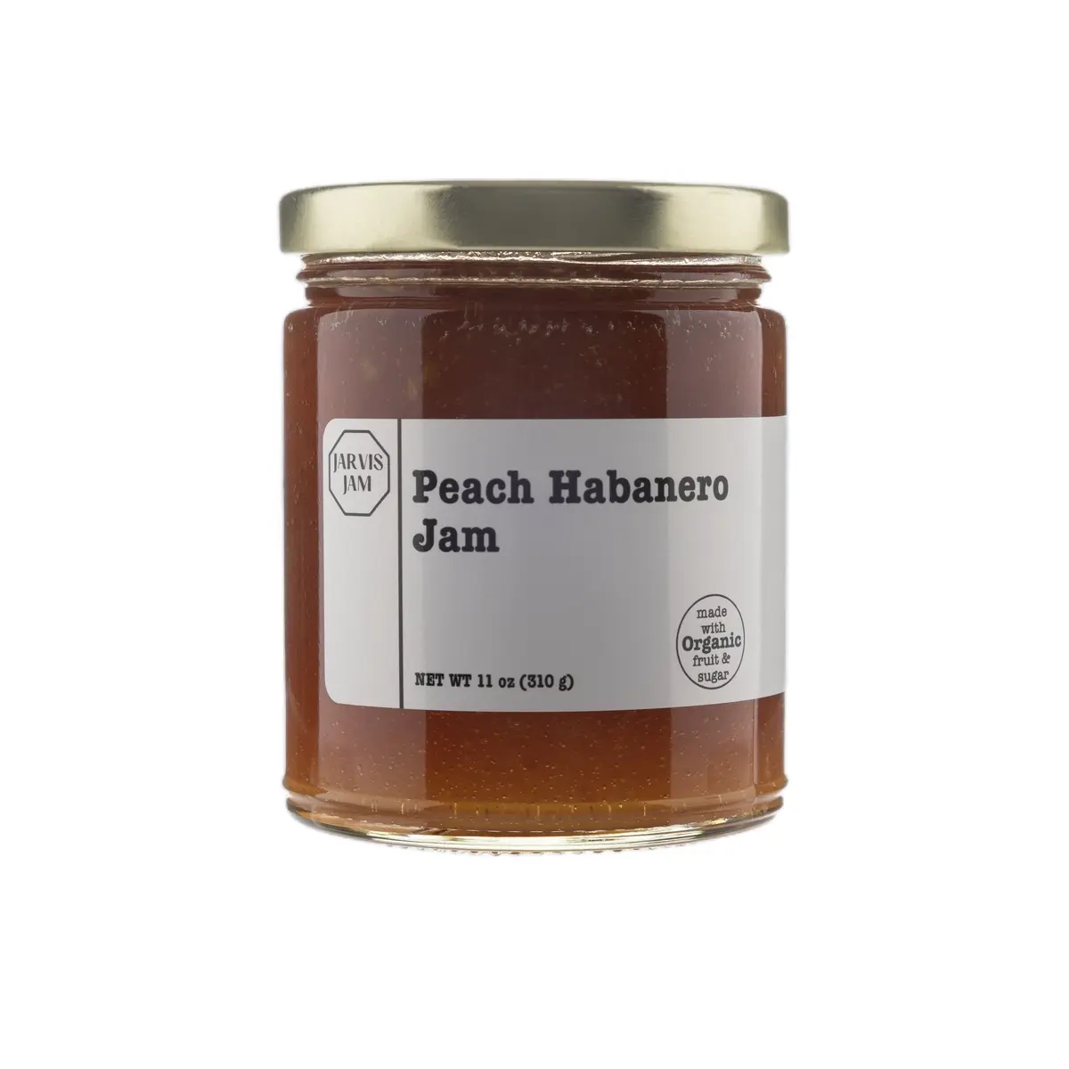 Peach Habanero Sweet and Spicy Jam Natural