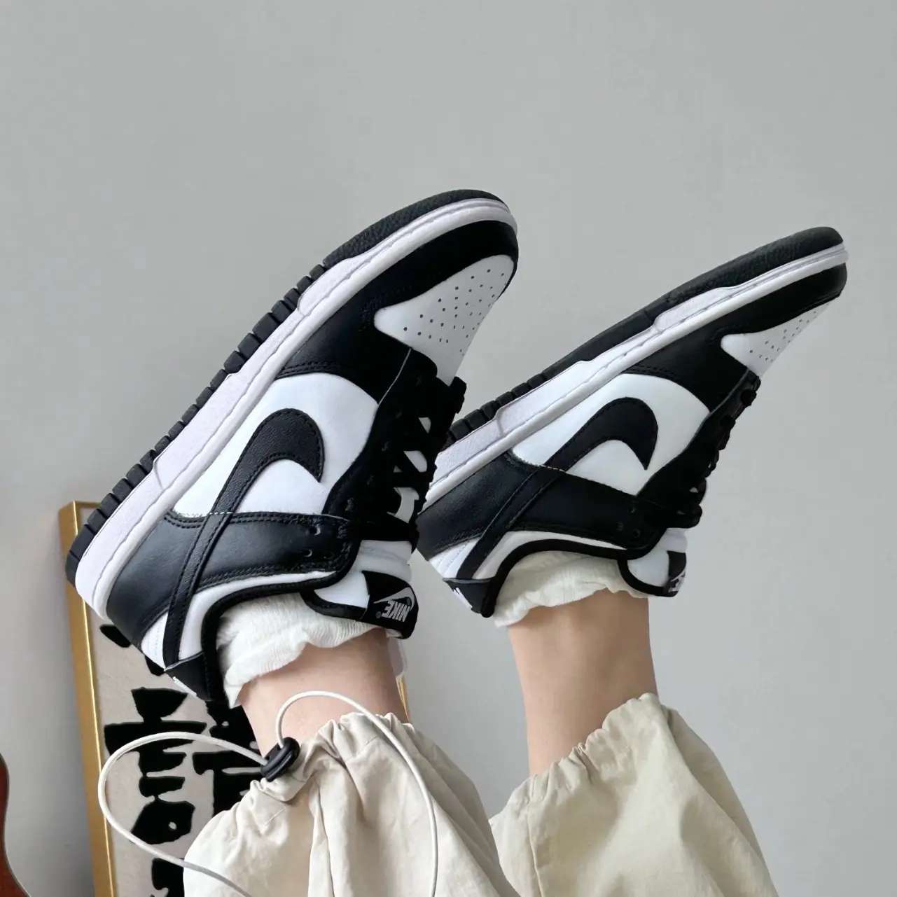 New Dunk Low Shoes Retro Sneakers Comfortable Fashion Sports Panda Basketball Shoes Black/White
