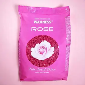 ROSE FILM HARD WAX BEADS 2.2 LB / 35.27 OZ
