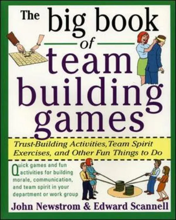 Used Good McGraw-Hill Book - The Big Book of Team Building Games: Trust-Building Activities, Team Spirit Exercises, 272pp Softcover Boost Morale Fun Activities by John W. Newstrom (English Paperback), Build Team Spirit