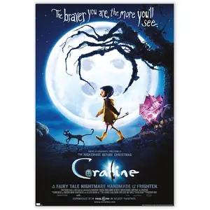 Trends International Coraline - Braver One Sheet Wall Poster, 34L x 22.4W, Unframed Version