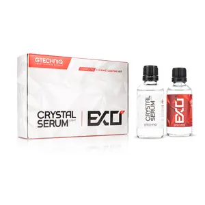 Gtechniq - EXOv5 & Crystal Serum Light Bundle - Ceramic Coating Paint Protection, Add Gloss, Resist Swirls, Repel Dirt & Contaminants, Durable, High Gloss, Slick