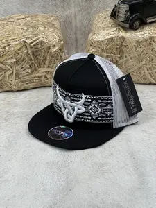 Lost Calf Hat Shima Black/White