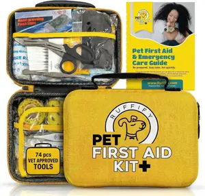 Pet Emergency Care Kit - Compact Mini Pouch for Home, Outdoor Adventures