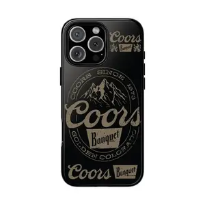 Coors Banquet Heritage Vintage Tough Phone Case, Gift For Boyfriend, Girlfriend, Matching Phone Case Shockproof Protection