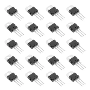 20pcs TIP120 TO-220 NPN Darlington Bipolar Power Transistor, 5A 60V HFE:1000, 3-Pin