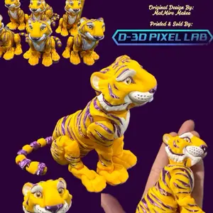 3D Printed Tiger
