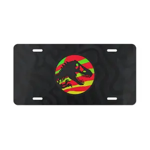 Tyrannosaurus Silhouette Vanity Plate