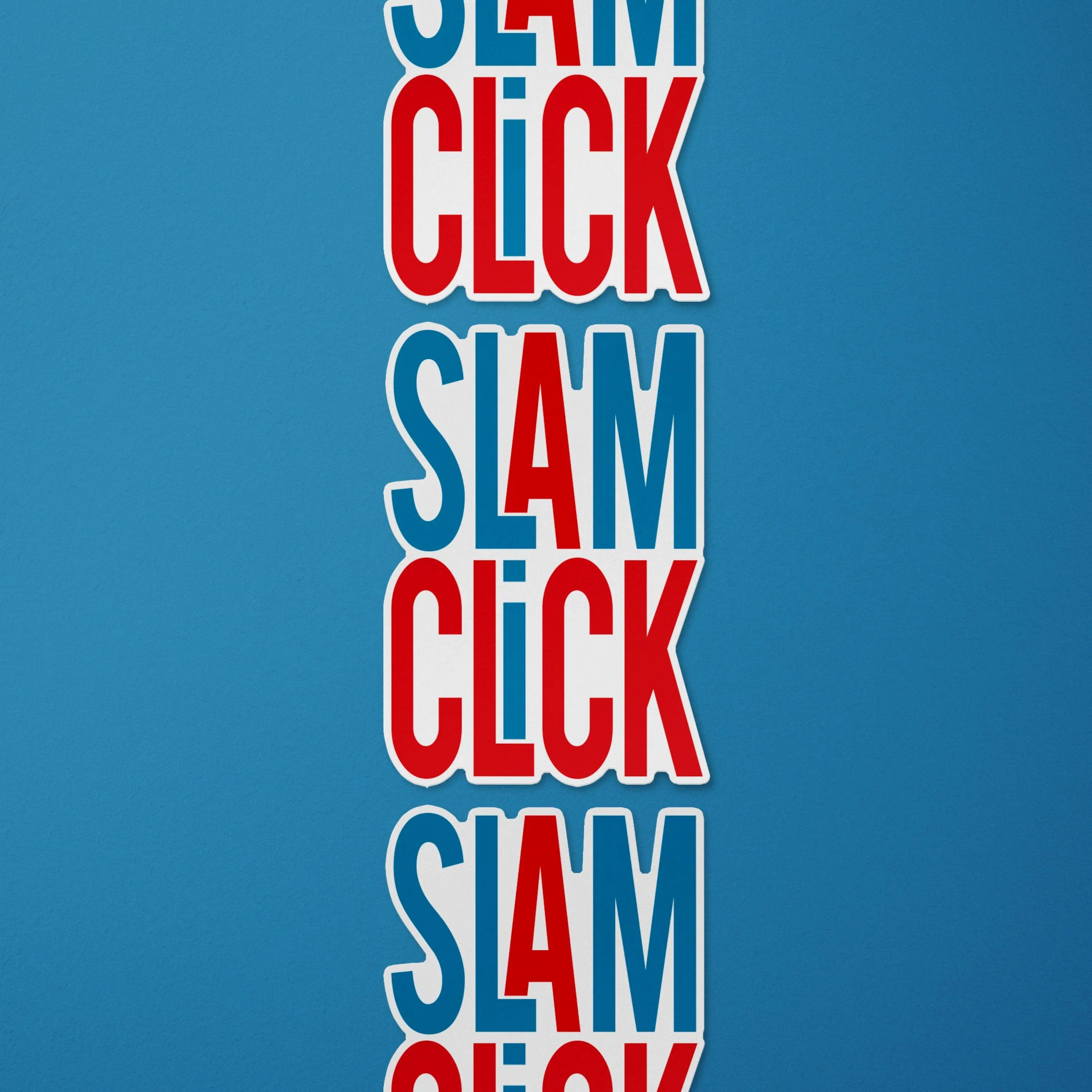 Slam Click Flight Attendant Sticker | SomeFlyStuff