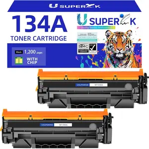 Compatible HP Black Toner Cartridge 2 Pack for LaserJet Pro Printer High Yield Print Cartridge
